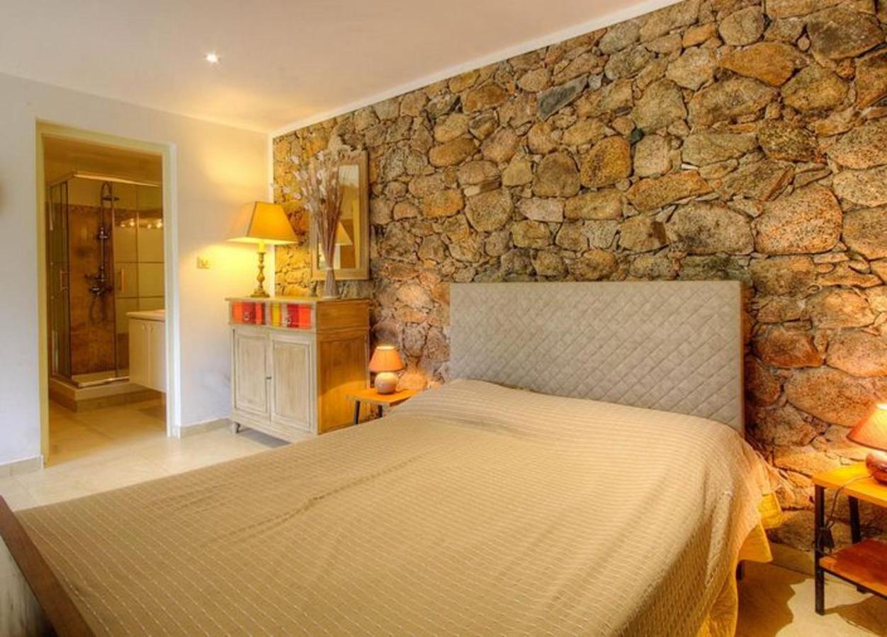 Studio Confortable Avec Vue Sur La Montagne A Moltifao 30M² Jardin Экстерьер фото